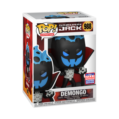 Samurai Jack – Demongo Pop! Vinyl Figure (2021 Summer Convention Exclusive)