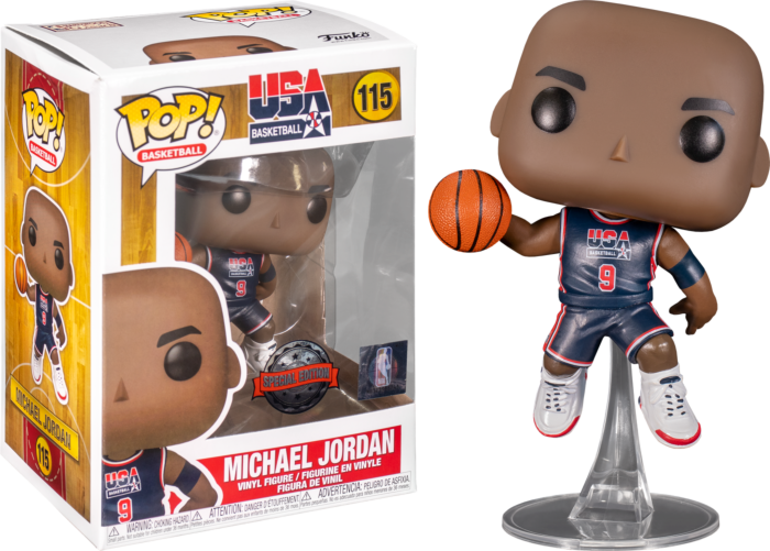 NBA: Legends - Michael Jordan 92 USA Navy Pop! Vinyl Figure