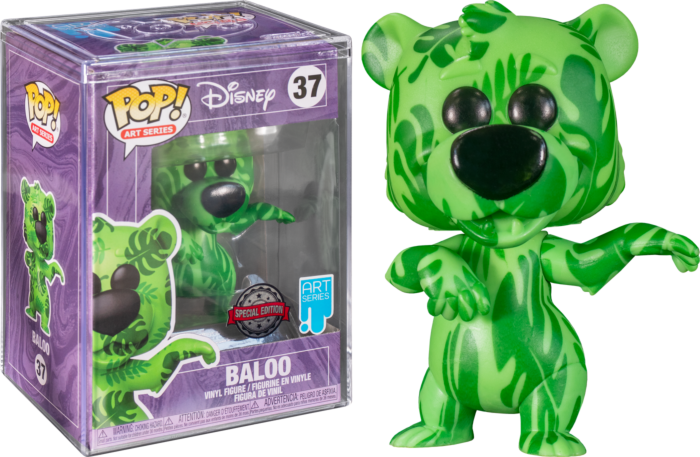 ​The Jungle Book - Baloo Artist Series Pop! Vinyl Figure with Pop! Protector