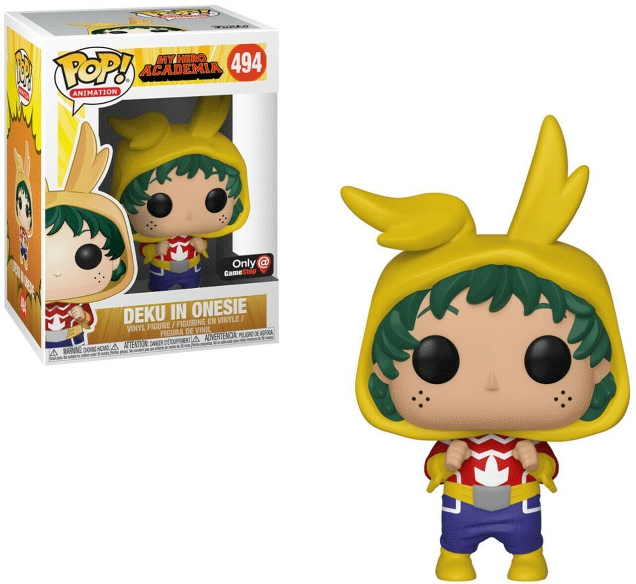 My Hero Academia Deku in Onesie Pop! Vinyl Figure