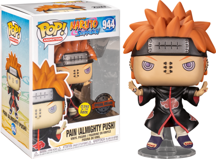 Naruto: Shippuden - Pain with Shinra Tensei Glow in the Dark Pop! Vinyl Figure