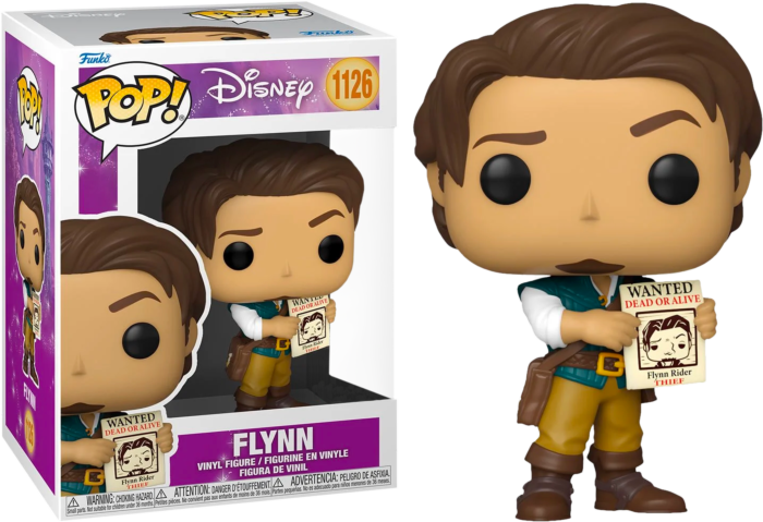 Tangled - Flynn with Wanted Poster Pop! Vinyl Figure