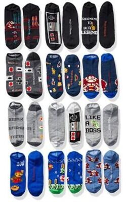 Nintendo Advent Calendar 12 Days socks