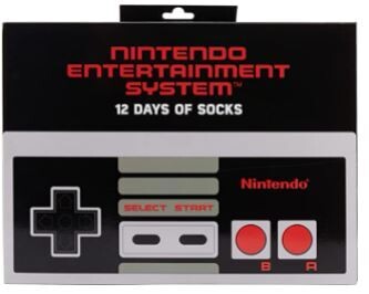 Nintendo Classic Adult's 12 Days Of Socks Advent Box