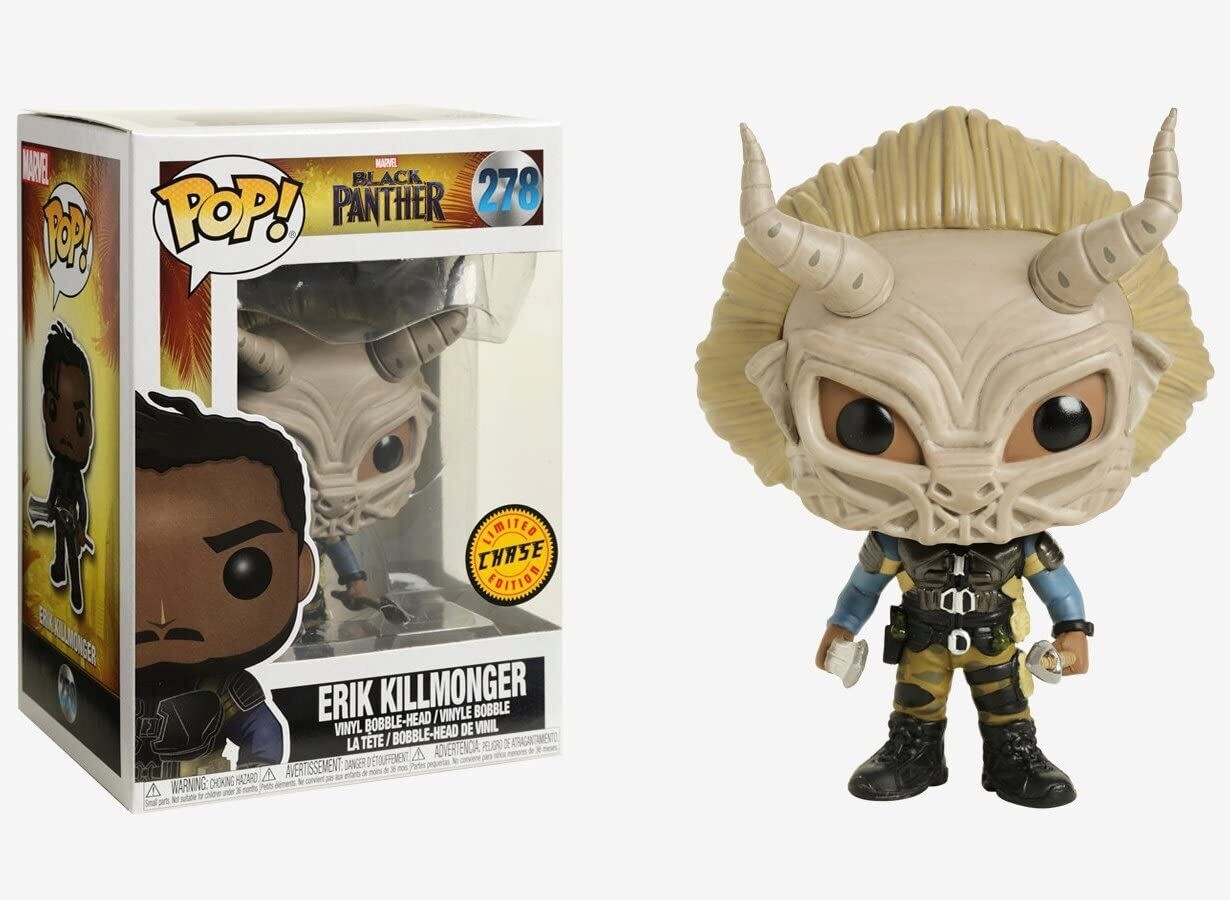 Marvel Black Panther- Erik Killmonger Chase Pop! Vinyl Figure