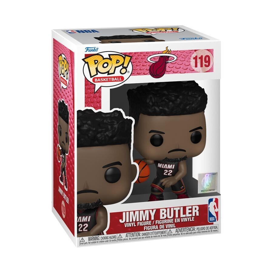 NBA: Heat - Jimmy Butler Black Jersey Pop! Vinyl Figure