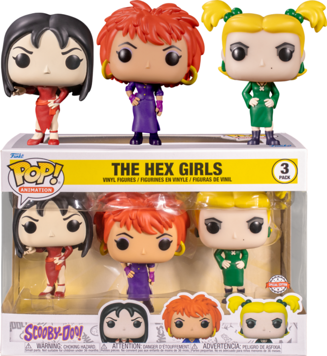 Scooby Doo - The Hex Girls Pop! Vinyl Figure 3-Pack