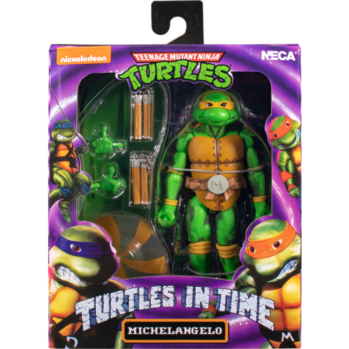 Teenage Mutant Ninja Turtles: Turtles in Time - Michelangelo 7” Action Figure