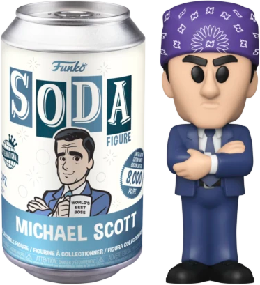 The Office - Michael Scott Vinyl SODA Figure in Collector Can (International Edition)