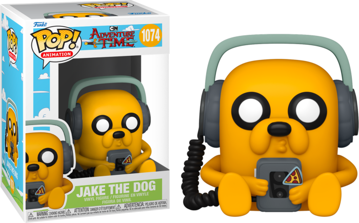 Adventure Time - Jake the Dog with Tape Player Pop! Vinyl Figure