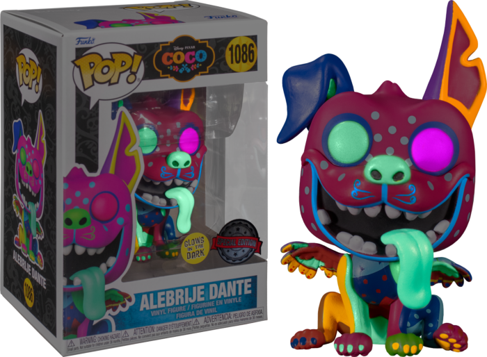 Coco - Alebrije Dante Glow in the Dark Pop! Vinyl Figure