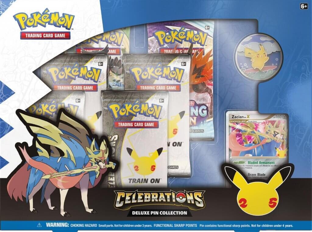 POKEMON TCG Deluxe Pin Collection – Celebrations