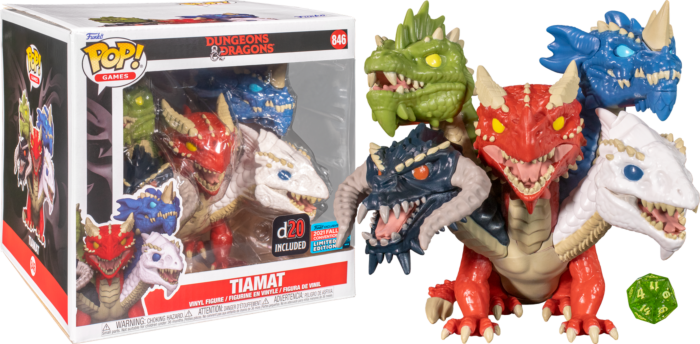D&amp;D Tiamat 6&quot; Pop! &amp; Dice Figure