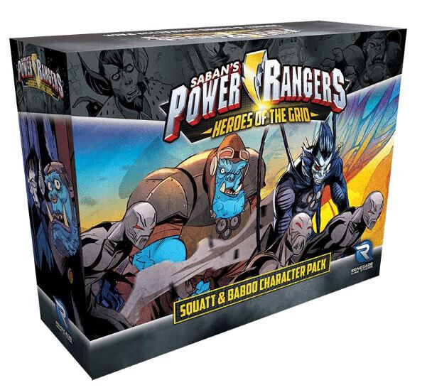 Power Rangers Heroes of the Grid - Squatt &amp; Baboo Character Pack