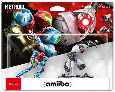 SWI amiibo Metroid Dread - Samus &amp; E.M.M.I. Double Pack