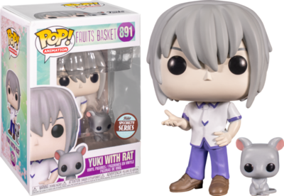 Fruits Basket - Yuki Sohma with Rat Pop! Vinyl Figure