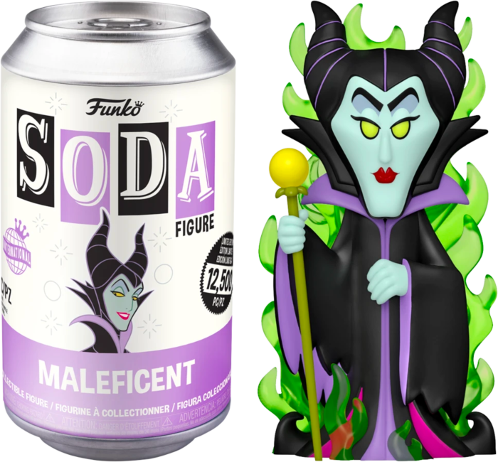 Sleeping Beauty - Maleficent Vinyl SODA Figure in Collector Can (International Edition)