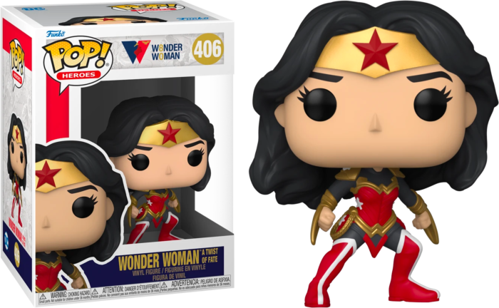 Wonder Woman - Wonder Woman Twist of Fate 80th Anniversary Pop! Vinyl Figure