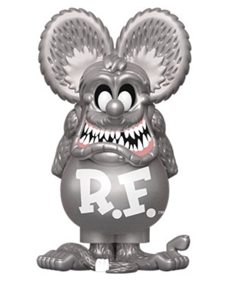 Rat Fink - Rat Fink Neon Vinyl Soda Figure in Collector Can
