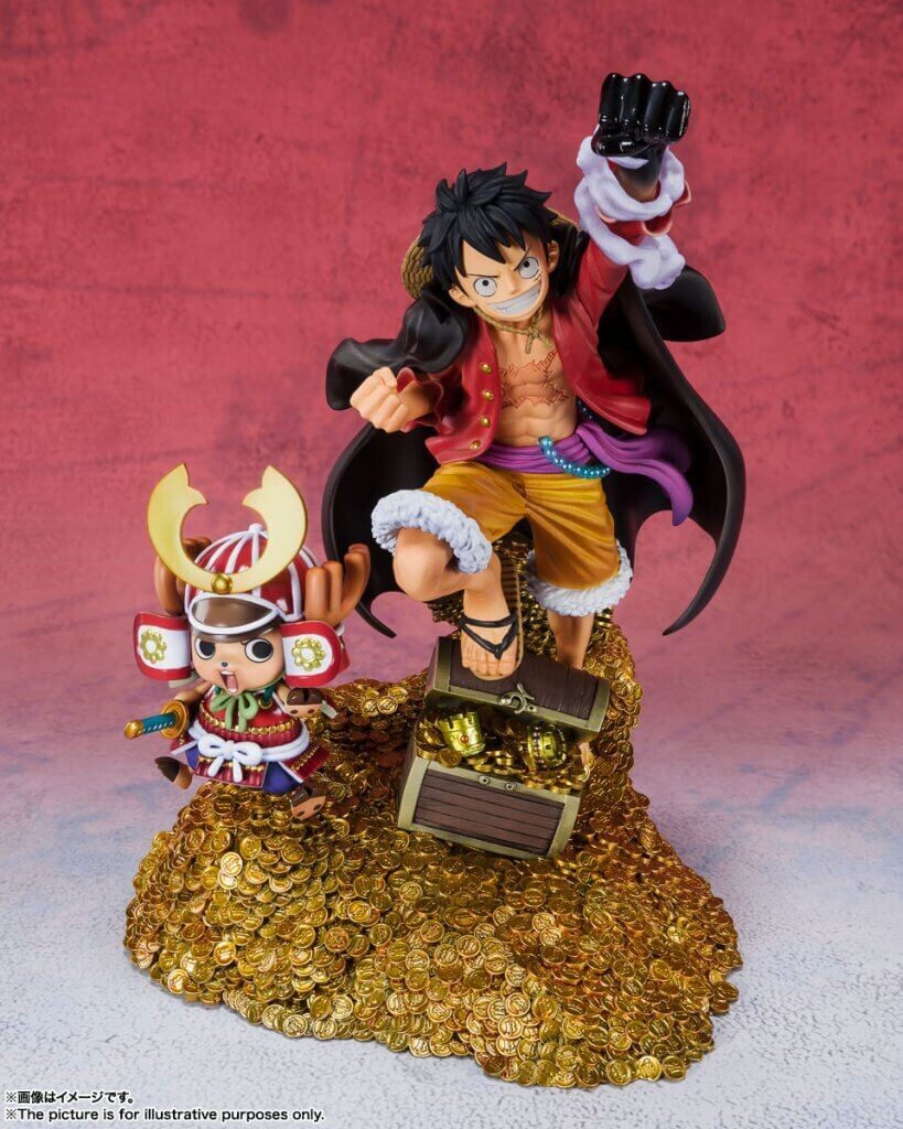 FIGUARTS ZERO Monkey.D.Luffy WT100 Memorial 100 Views of the Great Pirates drawn by Eiichiro Oda