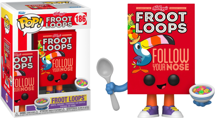 Kellogg’s - Froot Loops Cereal Box Pop! Vinyl Figure