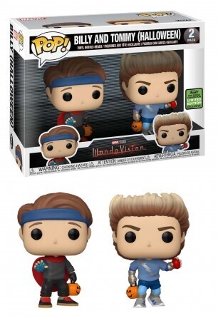 WandaVision - Billy and Tommy (Halloween) ECCC 2021 Spring Convention Exclusive 2-Pack Pop! Vinyl Figure