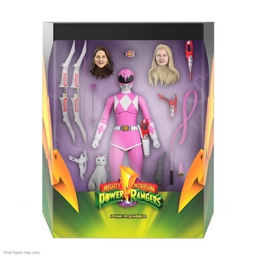 Pre-Order: Super7 Power Rangers Ultimates Mighty Morphin Pink Ranger Figure