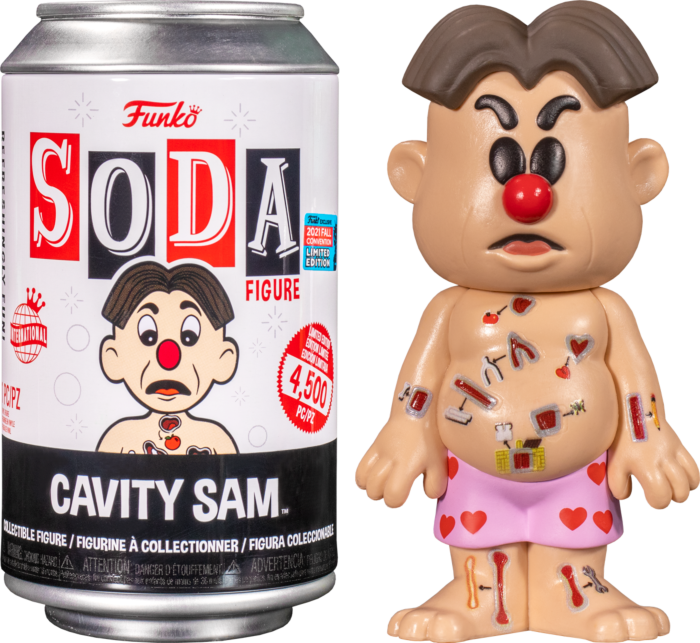 Operation - Cavity Sam Vinyl SODA Figure in Collector Can (2021 Fall Convention Exclusive)