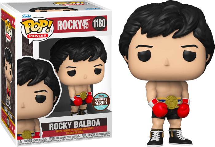 Rocky - Rocky Balboa with Gold Belt 45th Anniversary Pop! Vinyl Figure
