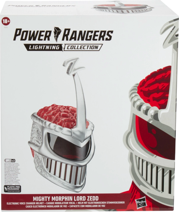 Pre-Order: Mighty Morphin Power Rangers - Lord Zedd Lightning Collection Prop Replica Helmet