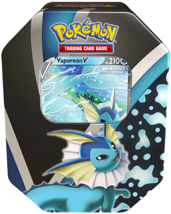 TCG Pokemon - Eevee Evolutions Vaporeon V Tin