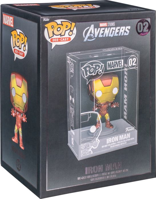 The Avengers - Iron Man Diecast Metal Pop! Vinyl Figure