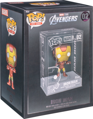 The Avengers - Iron Man Diecast Metal Pop! Vinyl Figure