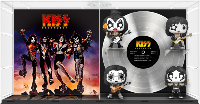 Kiss - Destroyer Deluxe Pop! Albums Vinyl Figure 4-Pack