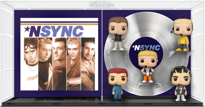NSYNC - Debut Deluxe Pop! Albums Vinyl Figure 5-Pack