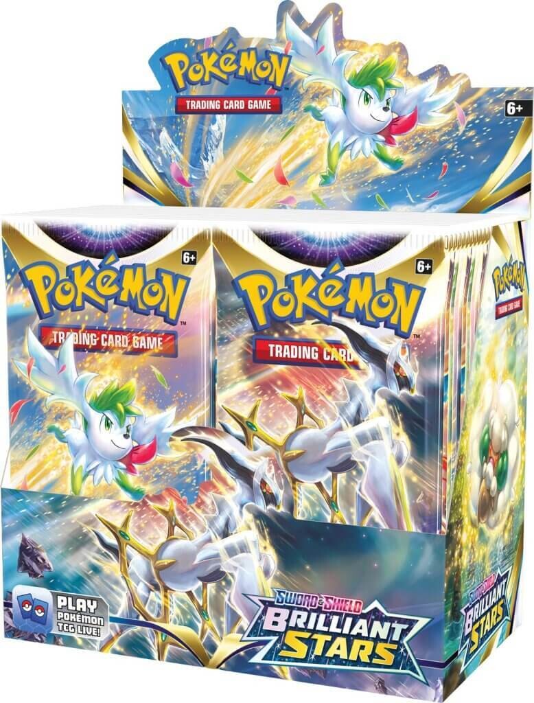 POKEMON TCG Cards Sword and Shield 9 – Brilliant Stars Booster Box (Sealed 36 packs)