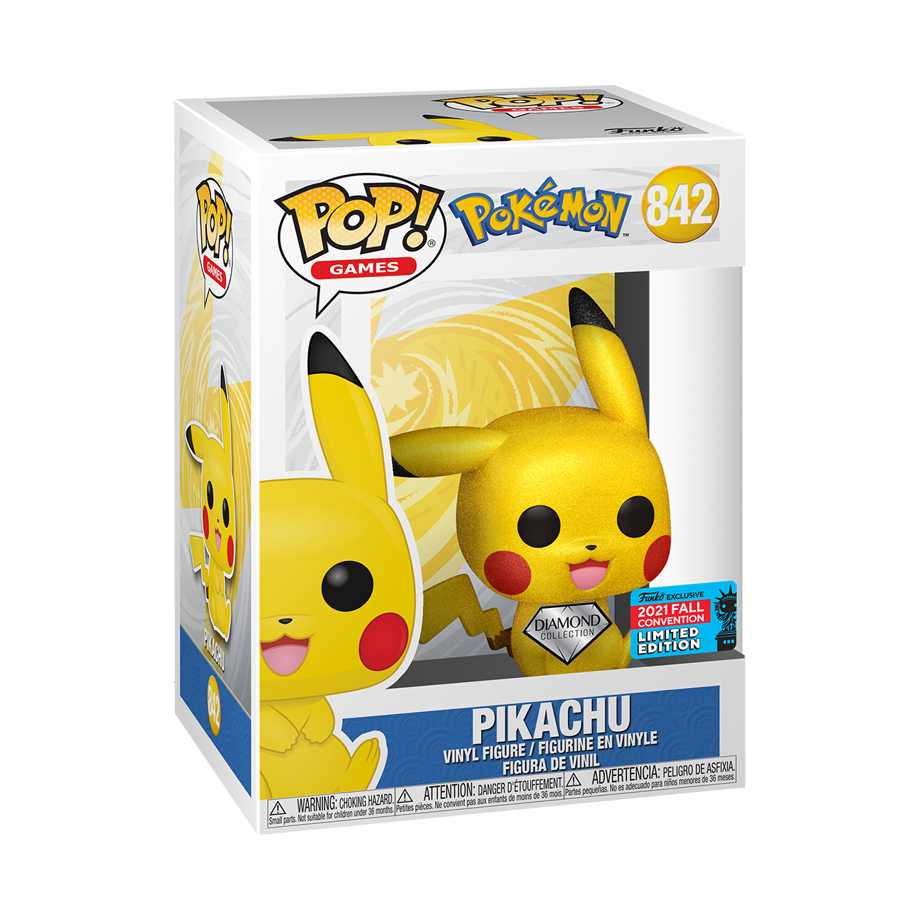 Pokemon - Pikachu Sitting DGL Pop! Vinyl Figure