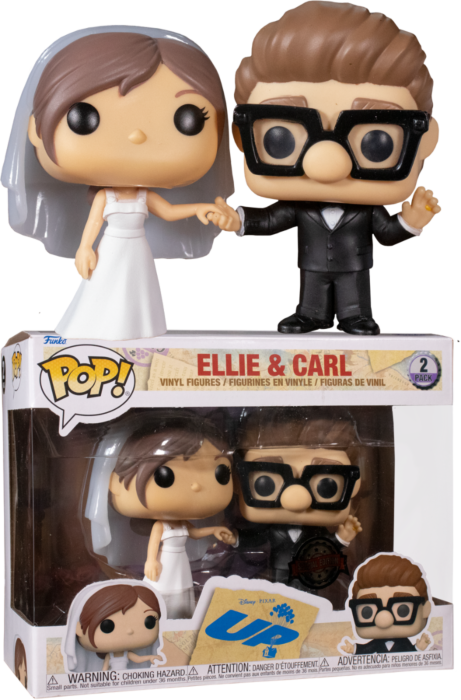 Up - Carl & Ellie Wedding Pop! Vinyl Figure 2-Pack