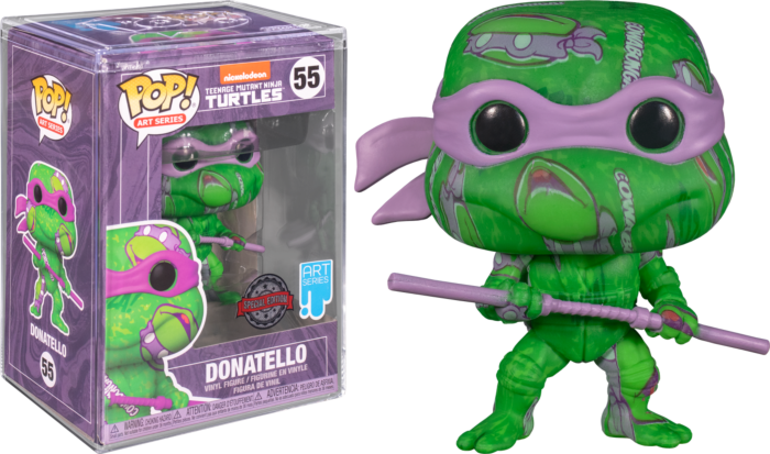 Teenage Mutant Ninja Turtles - Donatello (Artist Series) Pop! Vinyl with Protector