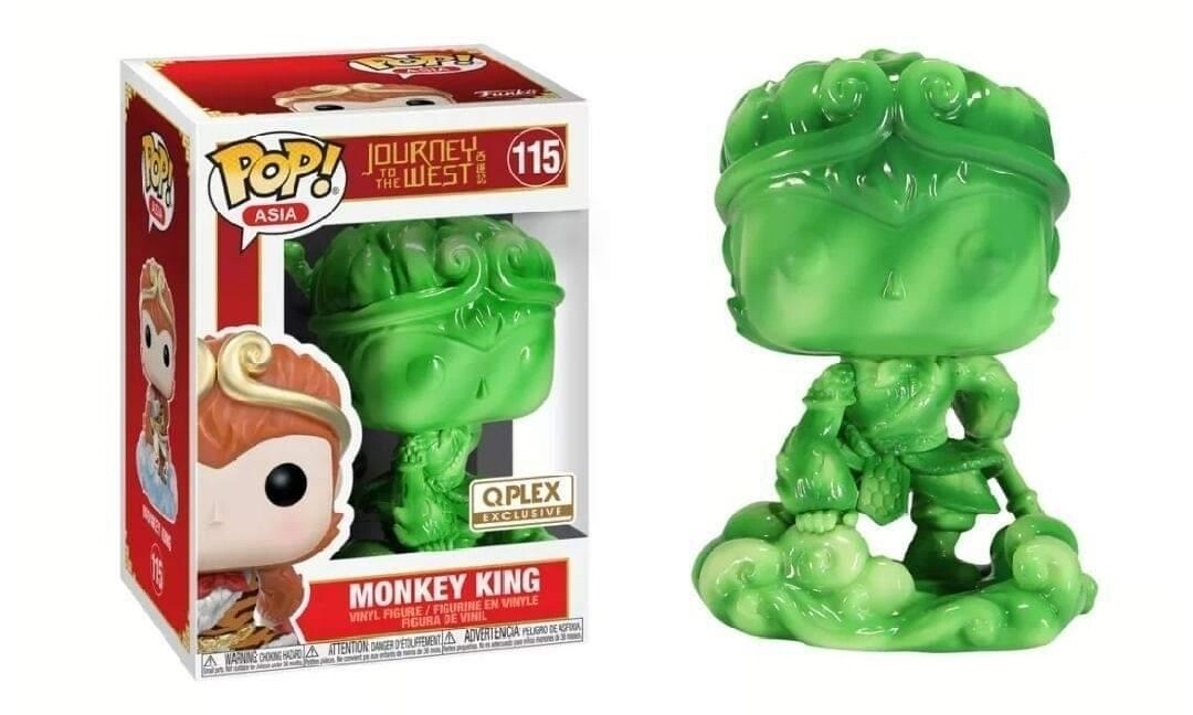Journey To The West- Monkey King Jade Green Pop! Vinyl Figure- China Exclusive Limited Edition