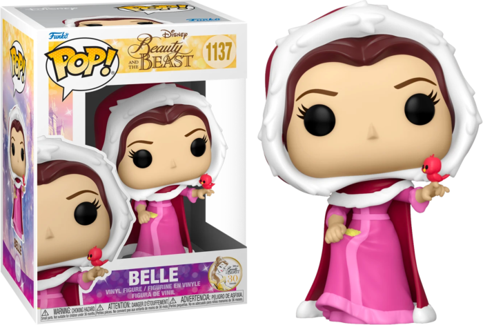 Beauty and the Beast - Belle with Winter Cloak 30th Anniversary Pop! Vinyl Figure