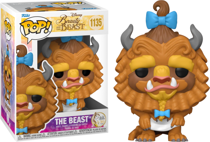 Beauty and the Beast - The Beast with Curls 30th Anniversary Pop! Vinyl Figure