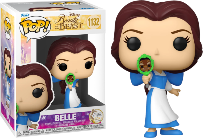 Beauty and the Beast - Belle with Mirror 30th Anniversary Pop! Vinyl Figure