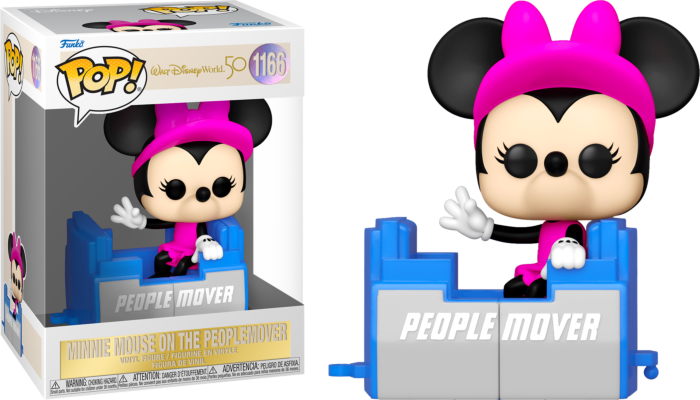Pre-Order: Walt Disney World - Minnie Mouse on the PeopleMover 50th Anniversary Pop! Vinyl Figure