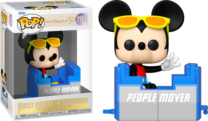 Walt Disney World - Mickey Mouse on the PeopleMover 50th Anniversary Pop! Vinyl Figure