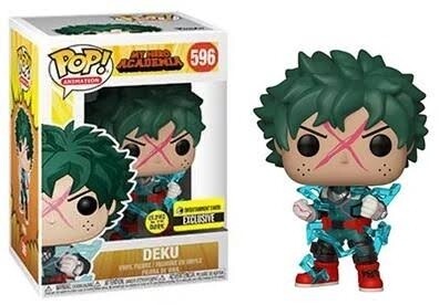 My Hero Academia - Deku Full Cowl Glow Pop! Vinyl Figure (EE Exclusive Sticker)