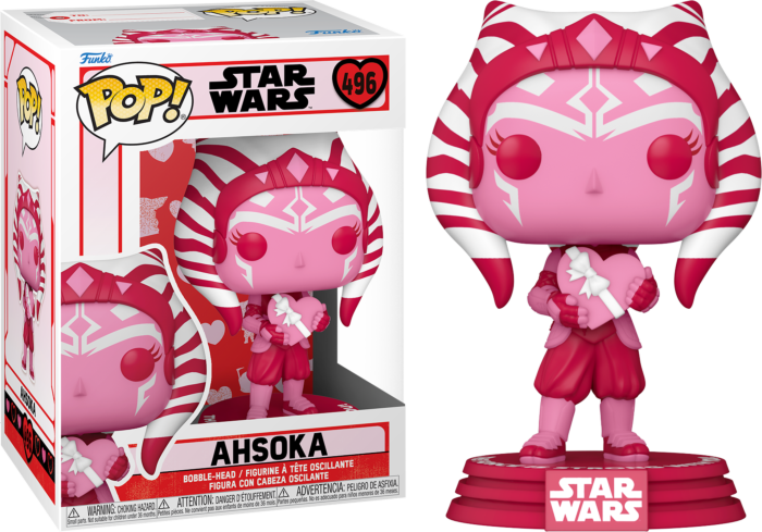 Pre-Order: Star Wars: The Mandalorian - Ahsoka Valentine&#39;s Day Pop! Vinyl Figure