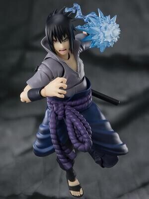 S.H.FIGUARTS Sasuke Uchiha He who bears all Hatred view 2 - Mighty Toys Australia