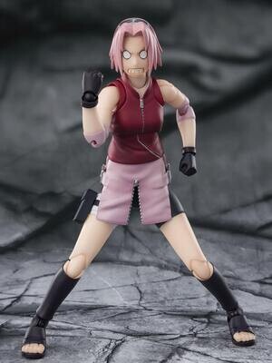 S.H.FIGUARTS Sakura Haruno Inheritor of Tsunade's indominable Will view 2 - Mighty Toys Australia