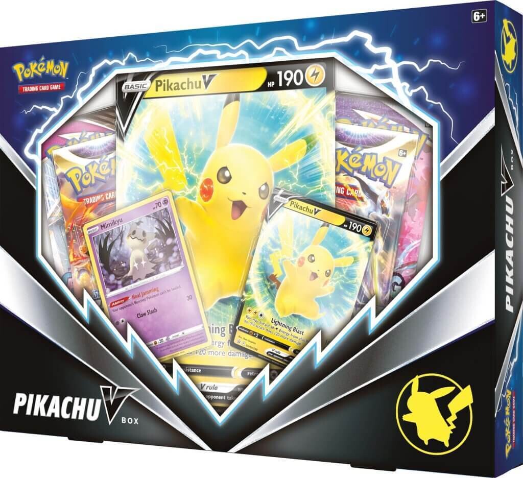 POKEMON TCG Pikachu V Box